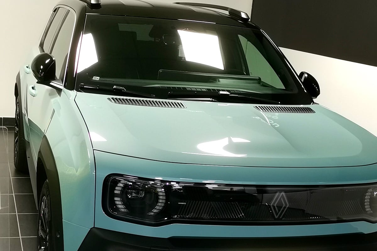 La Renault 4 E-Tech de Mum's lors de sa livraison