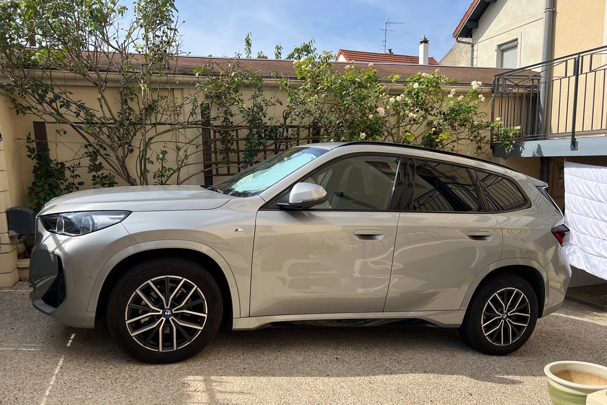 Le BMW iX1 de Philippe
