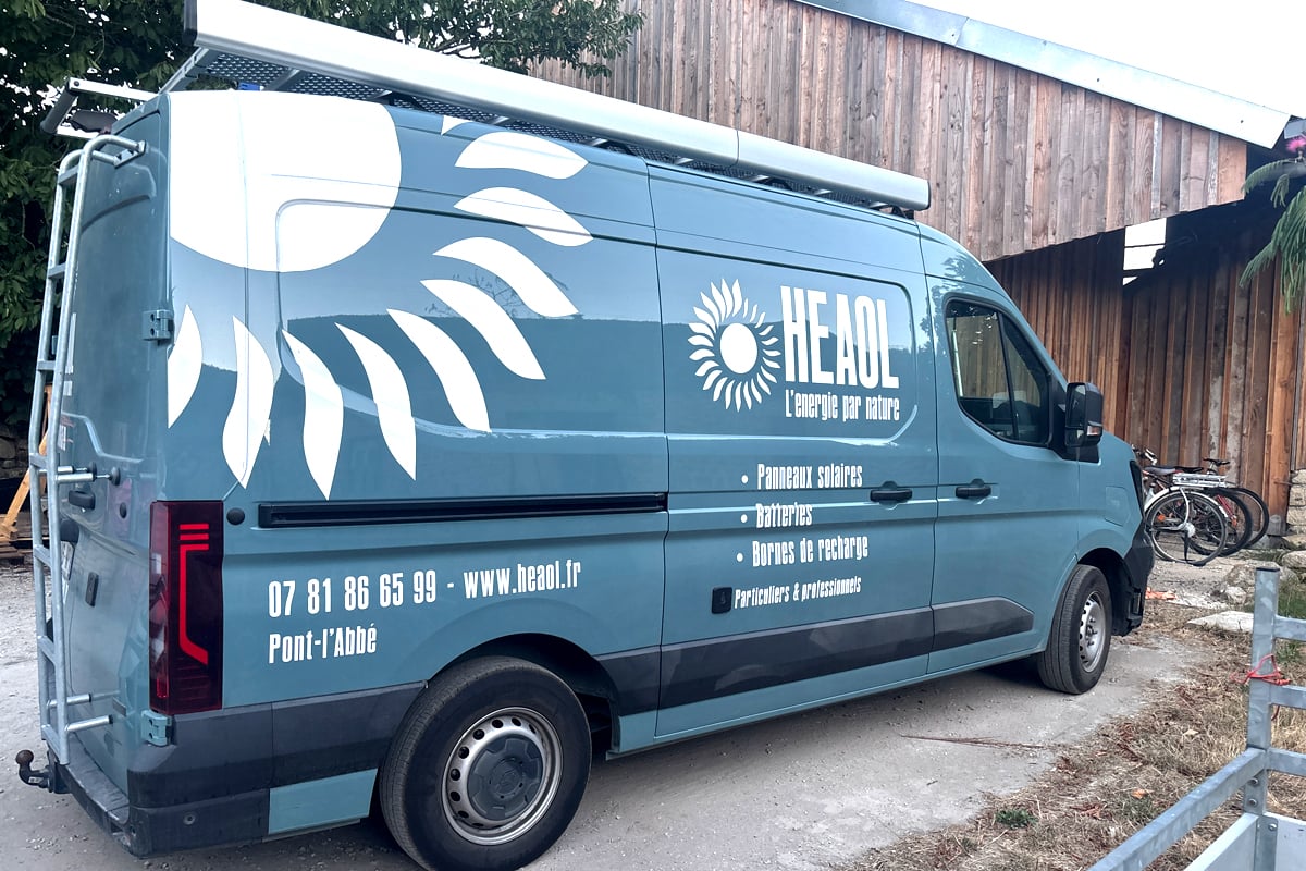 Le Renault Master E-Tech de Denis Cormier