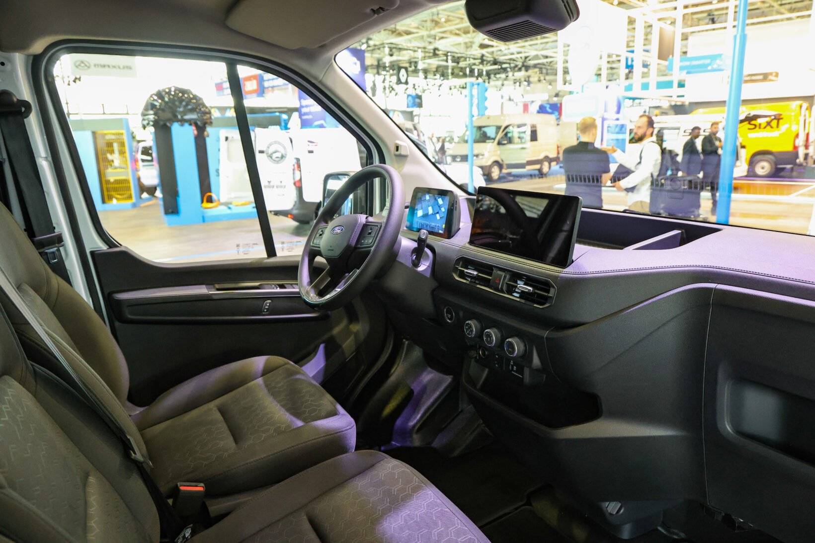 Habitacle du Ford Transit City