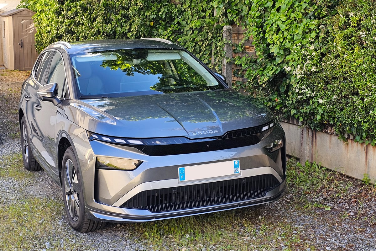 Le Skoda Enyaq d'Olivier