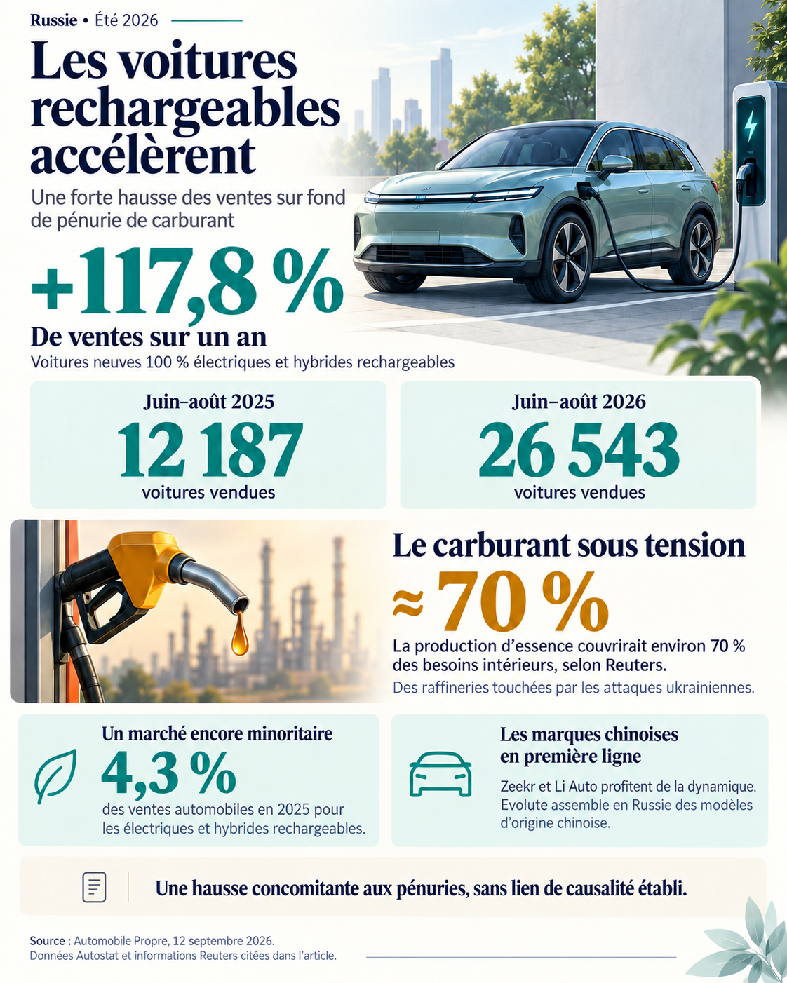 Infographie VE Russie