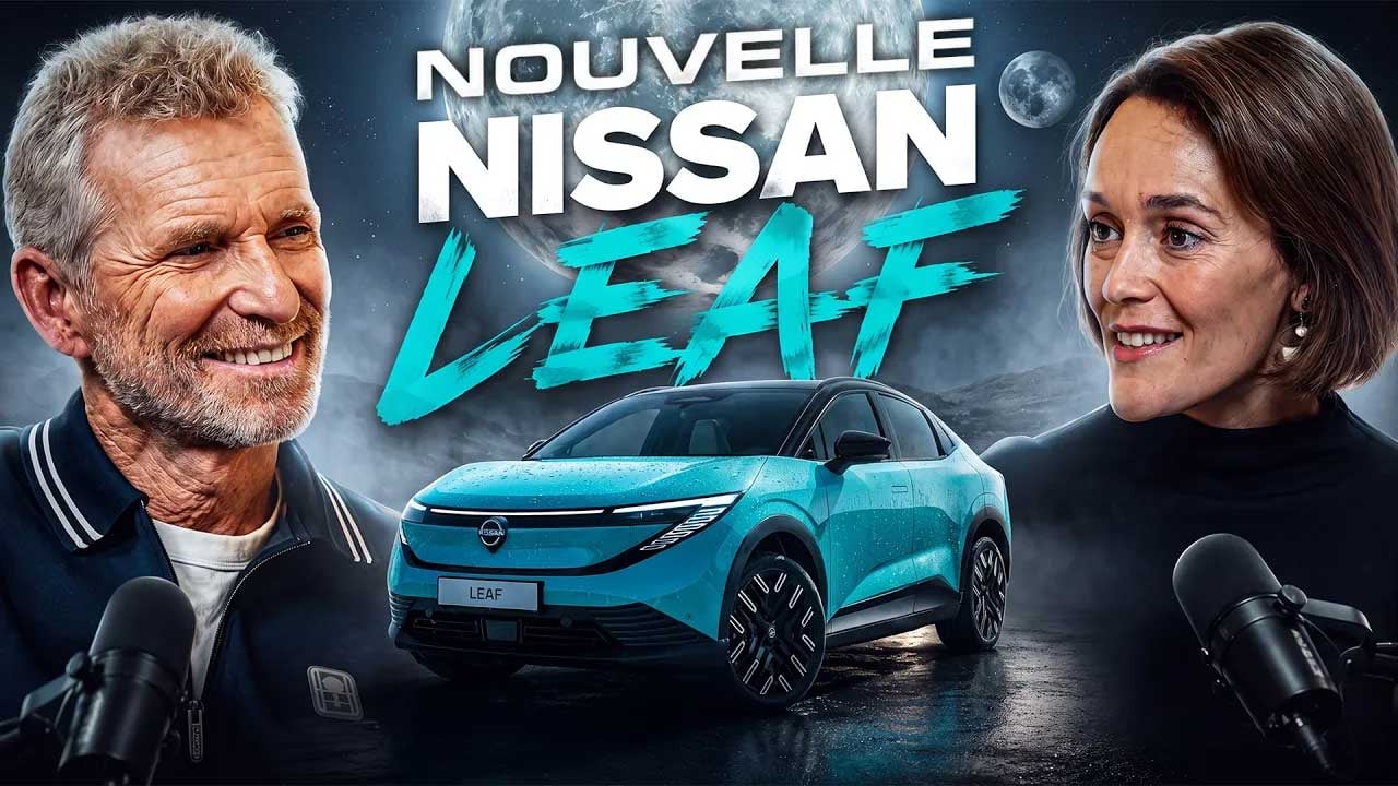 Denis Brogniart nous raconte son expérience au volant de la nouvelle Nissan Leaf