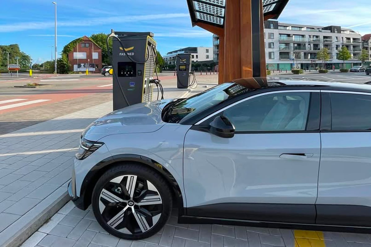 La Renault Megane E-Tech de Benjamin