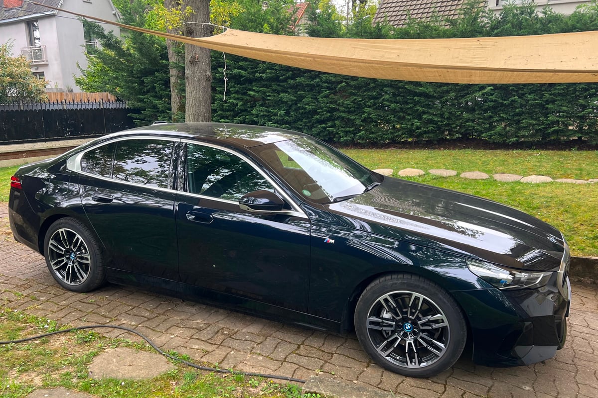 La BMW i5 d'Alain