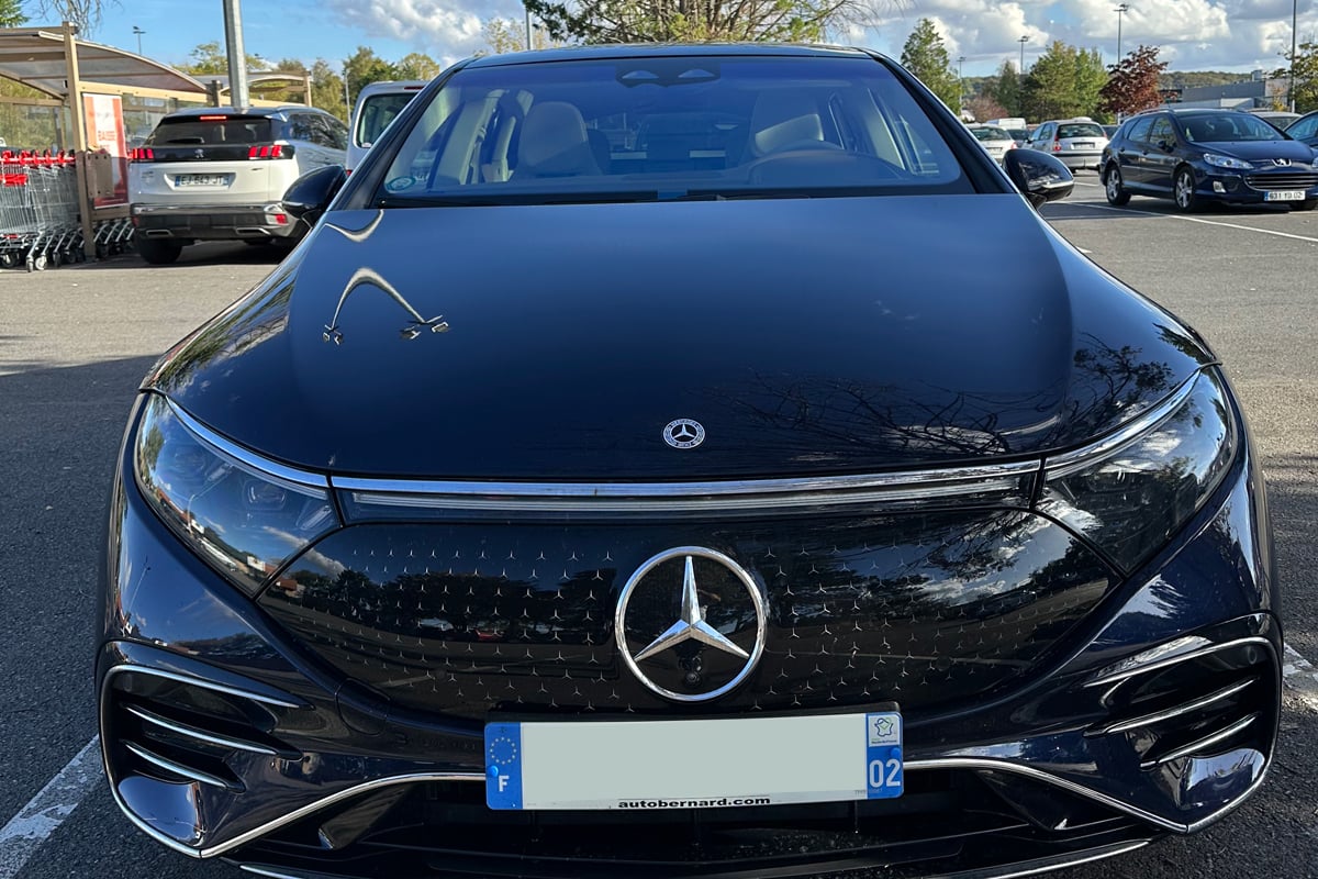 La Mercedes EQS 580 4Matic de Nicolas