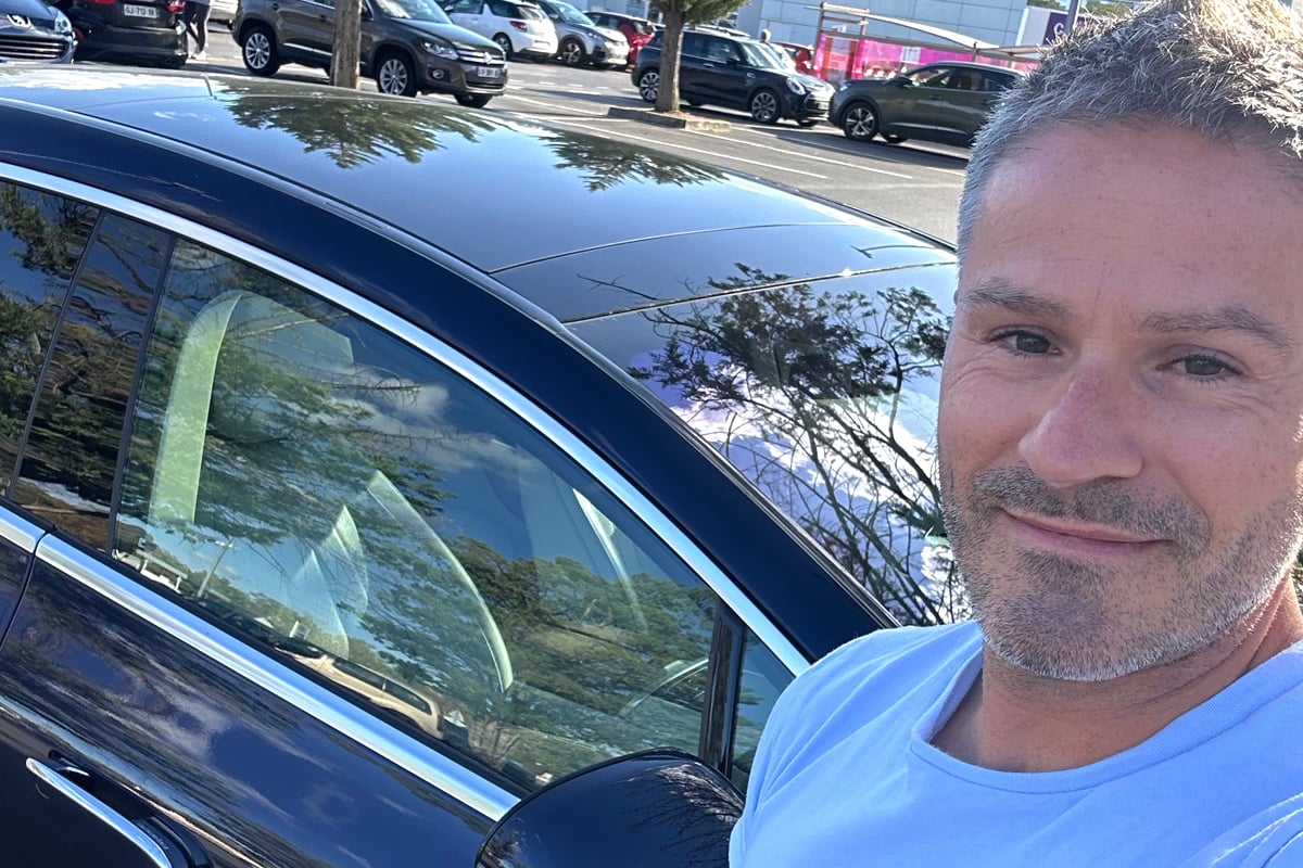 Nicolas et sa Mercedes EQS 580 4Matic