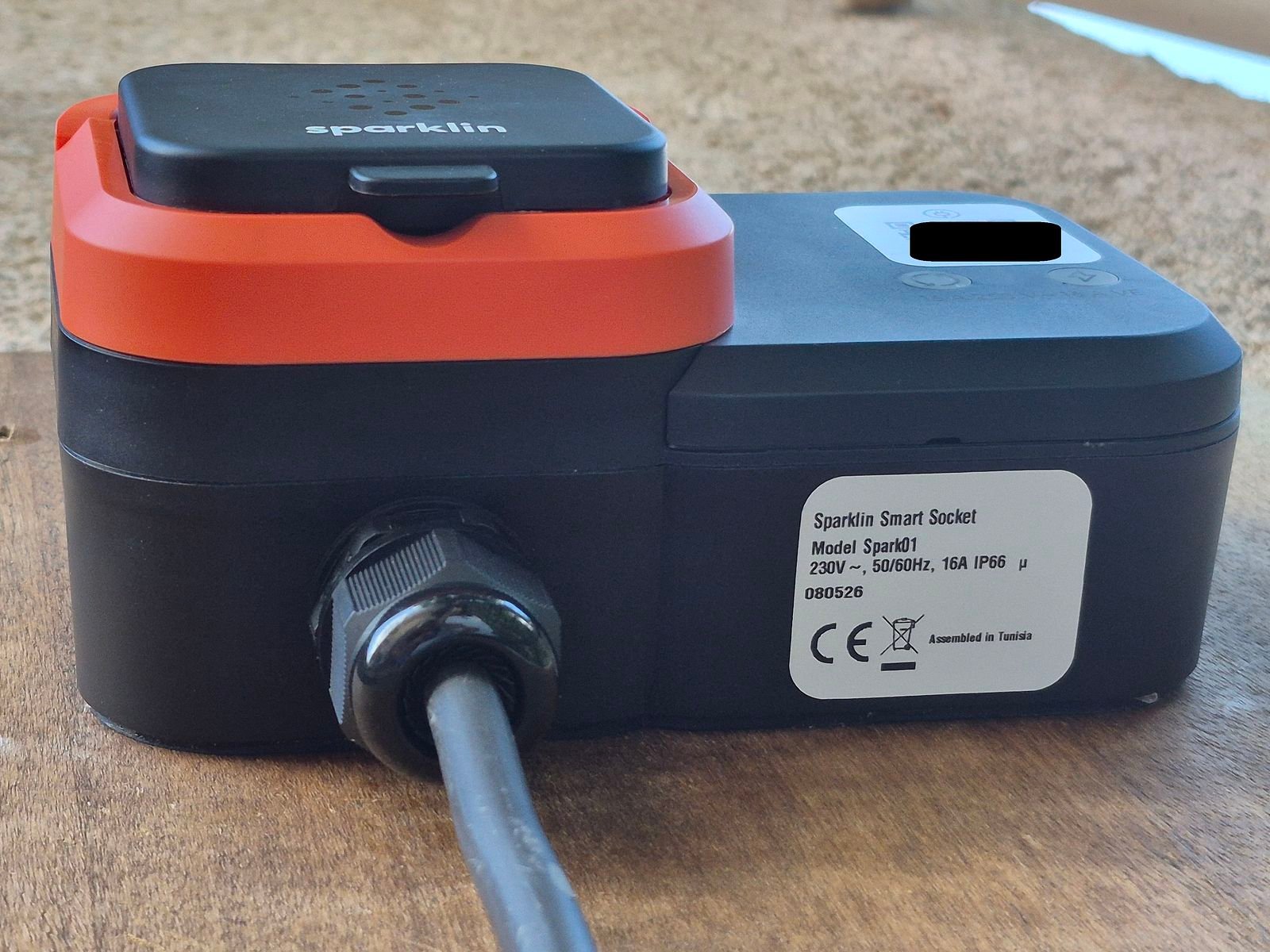 Test prise renforcee Spark 1 AP (22) La prise Spark 1 / Image : AP.