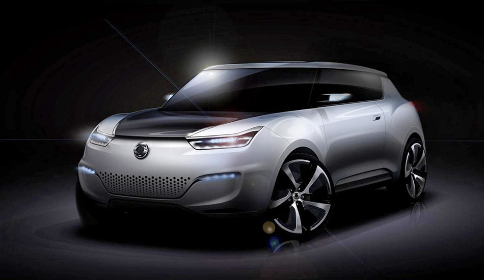 Le concept-car Ssangyong e-XIV est un cross-over électrique