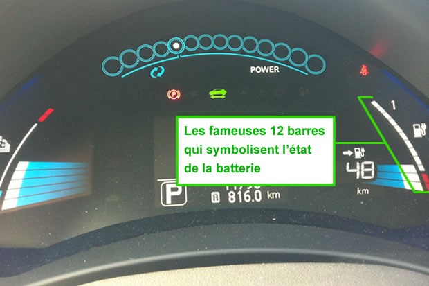 Les barres de batteries