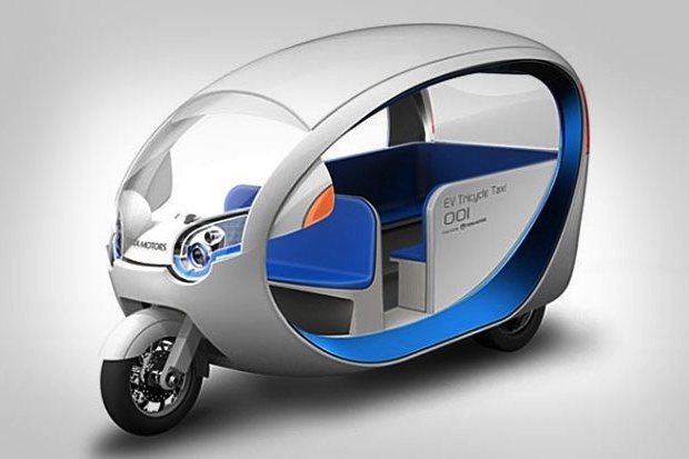 Terra Motors electric tuk tuk