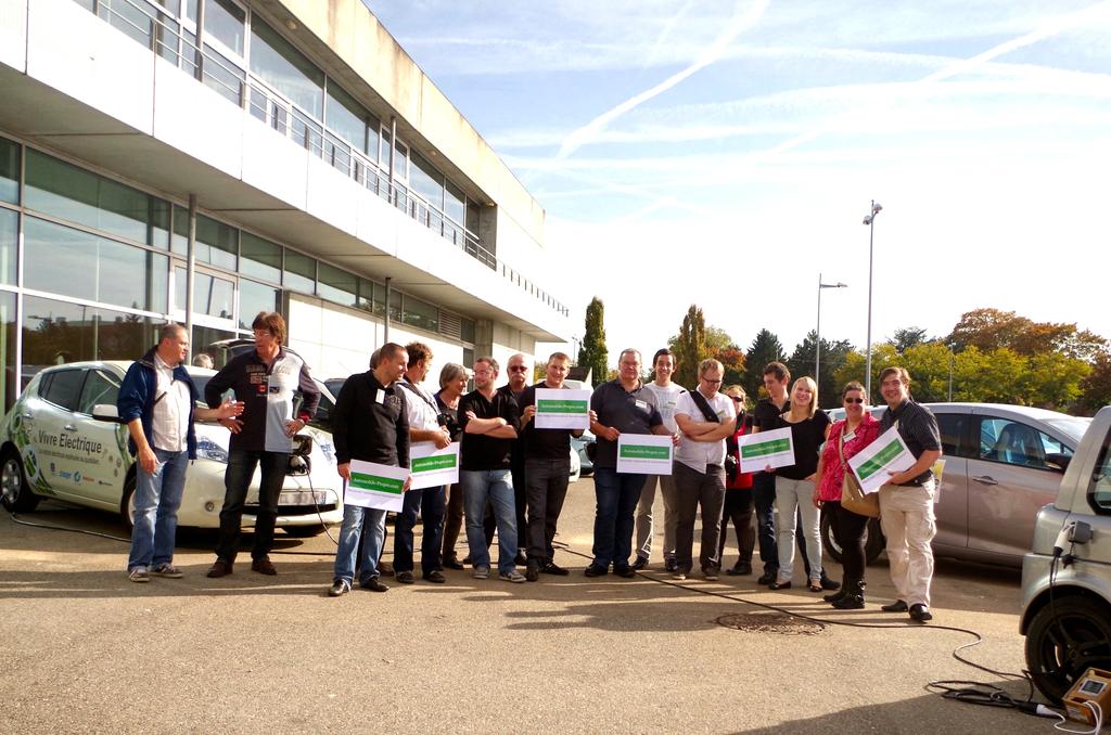 Les participants à la Rencontre Automobile Propre n°2