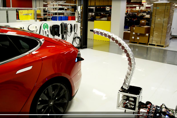 tesla-chargeur-robot