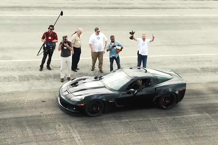 Une Corvette électrique s’offre un record de vitesse à 300 km/h