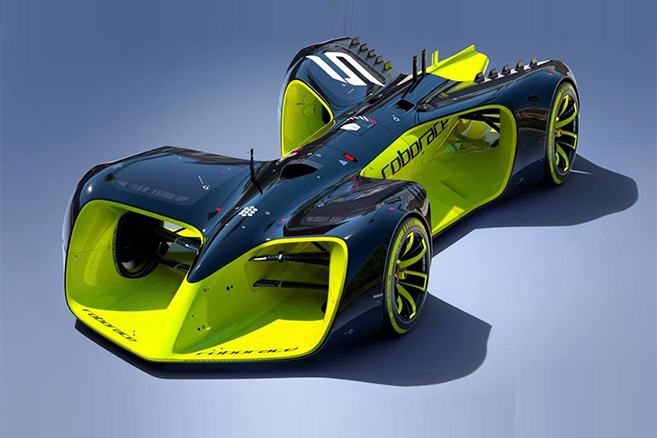 RoboRace – La voiture de course électrique sans pilote se dévoile