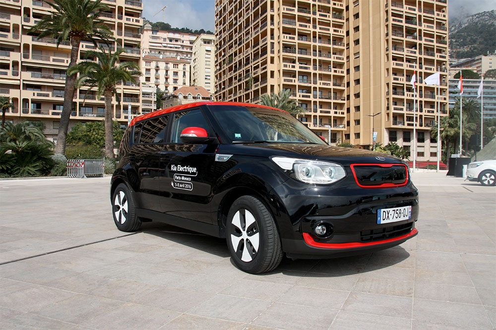 Le Kia Soul EV à EVER Monaco