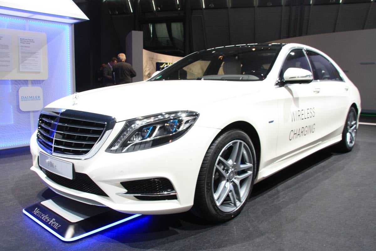 Mercedes S 500e - De la charge à induction en option pour 2017