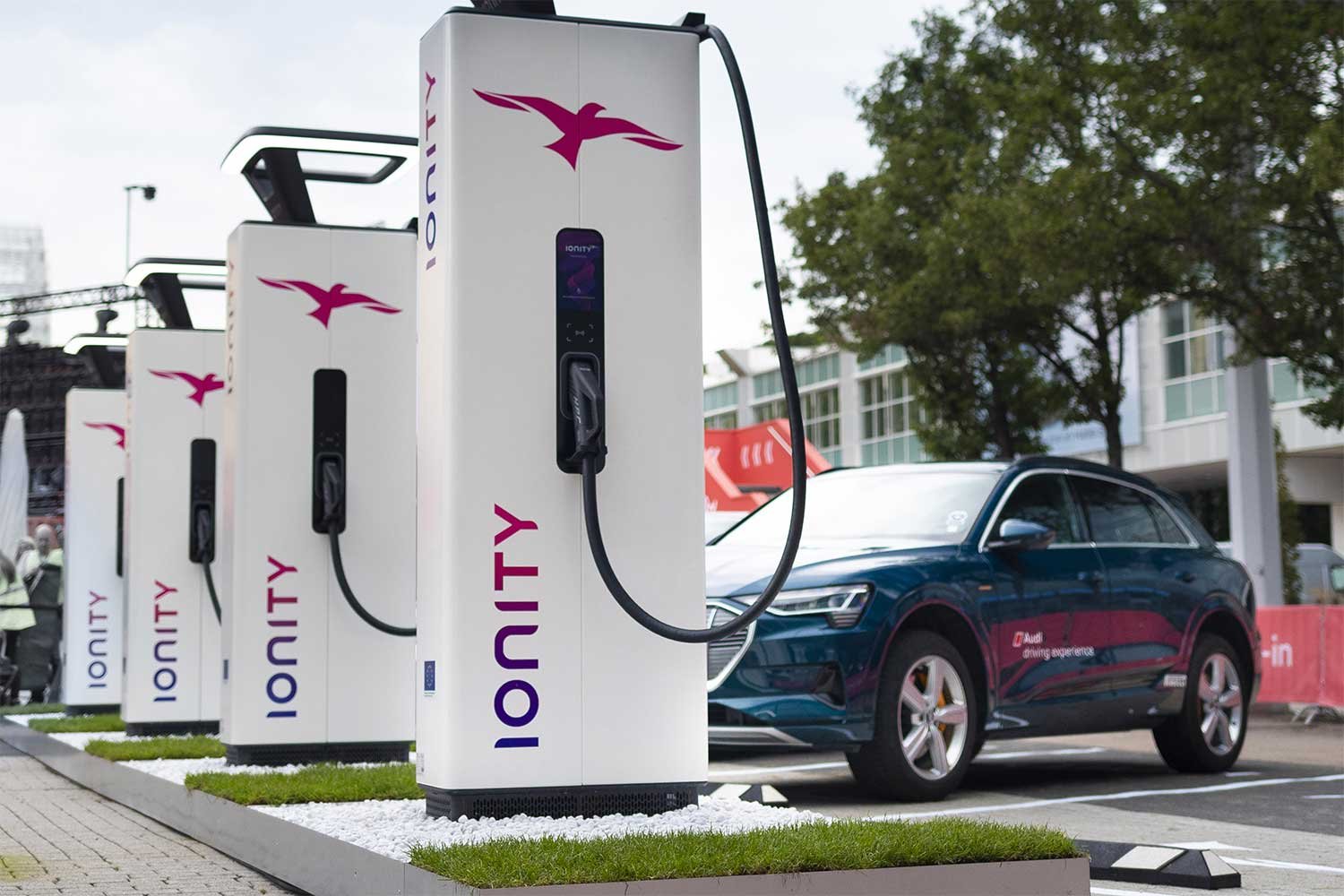 Bornes de recharge du réseau Ionity