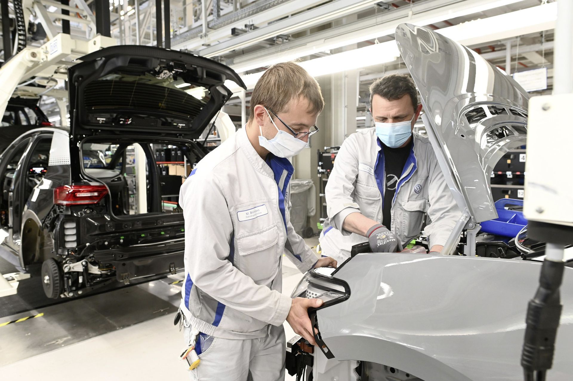 Volkswagen ID.3 usine Zwickau 2020