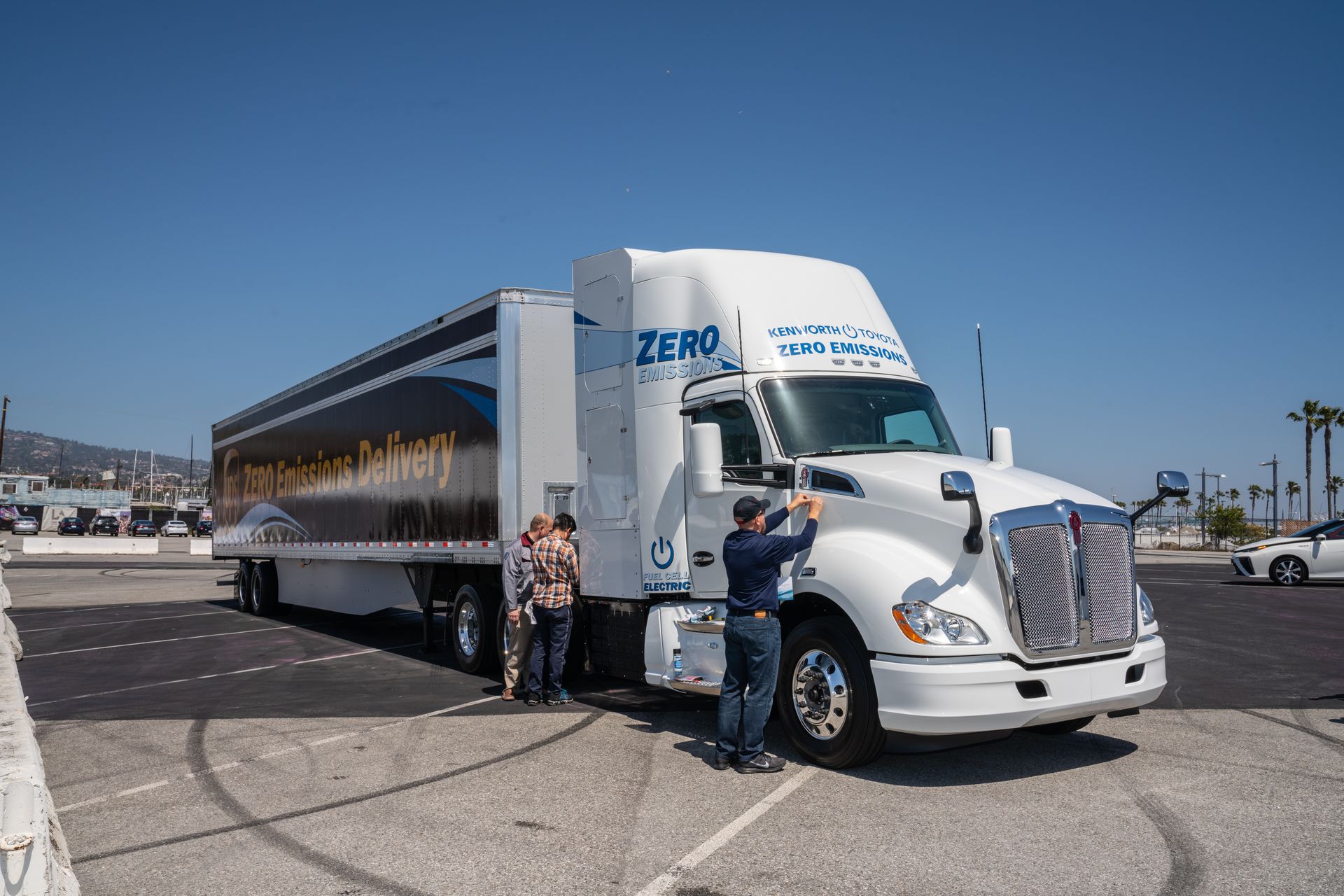 Camion Kenworth Toyota hydrogène