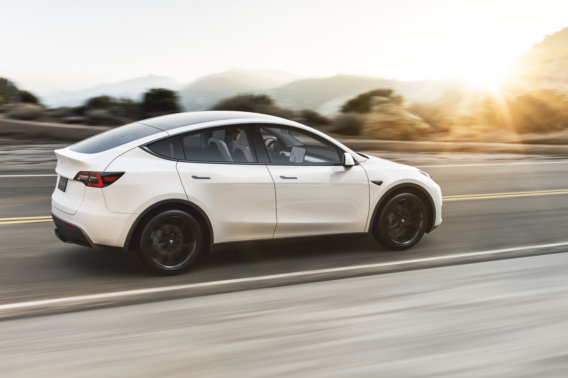 Tesla Model Y Blanc