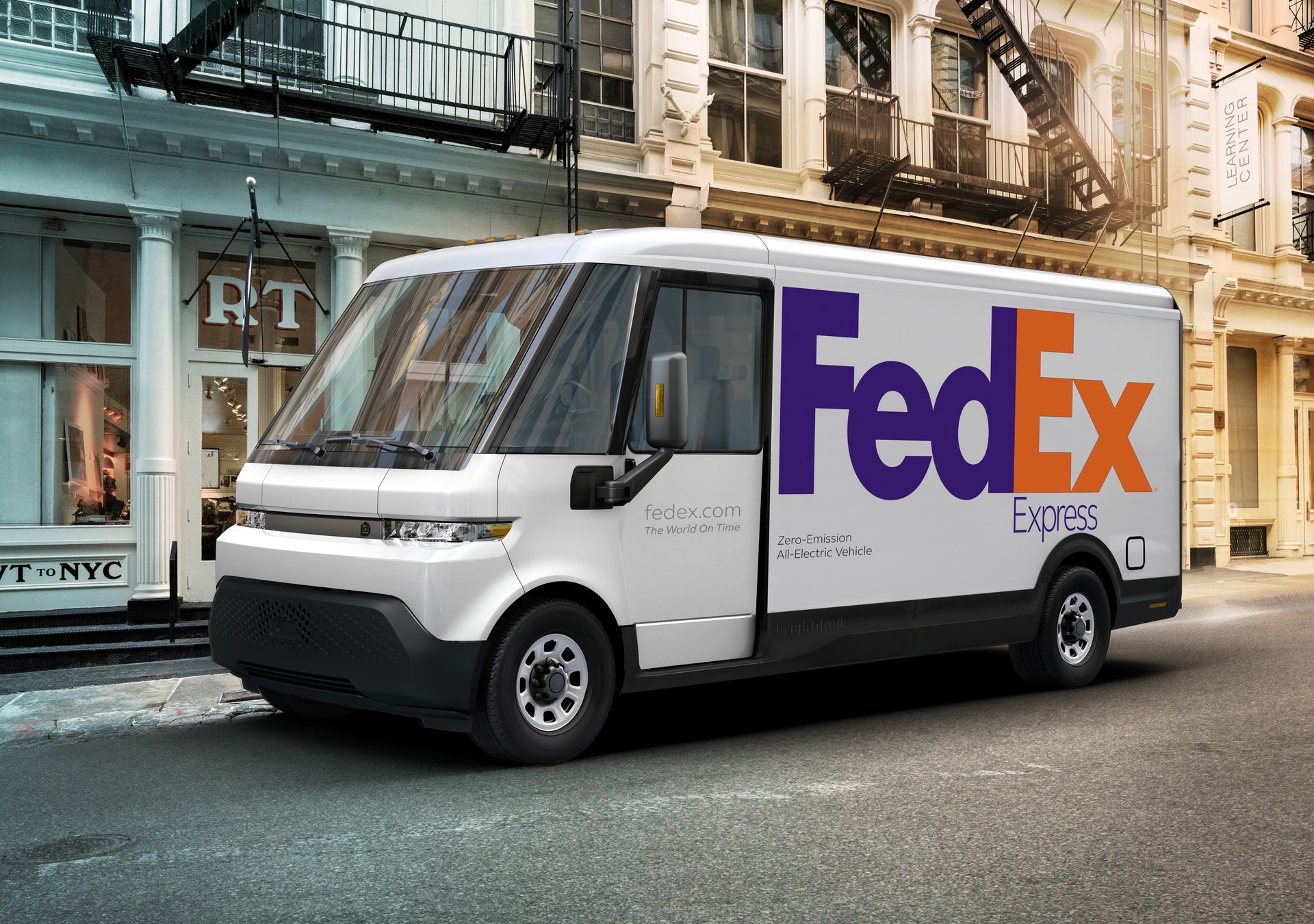 BrightDrop EV600 2021 FedEx