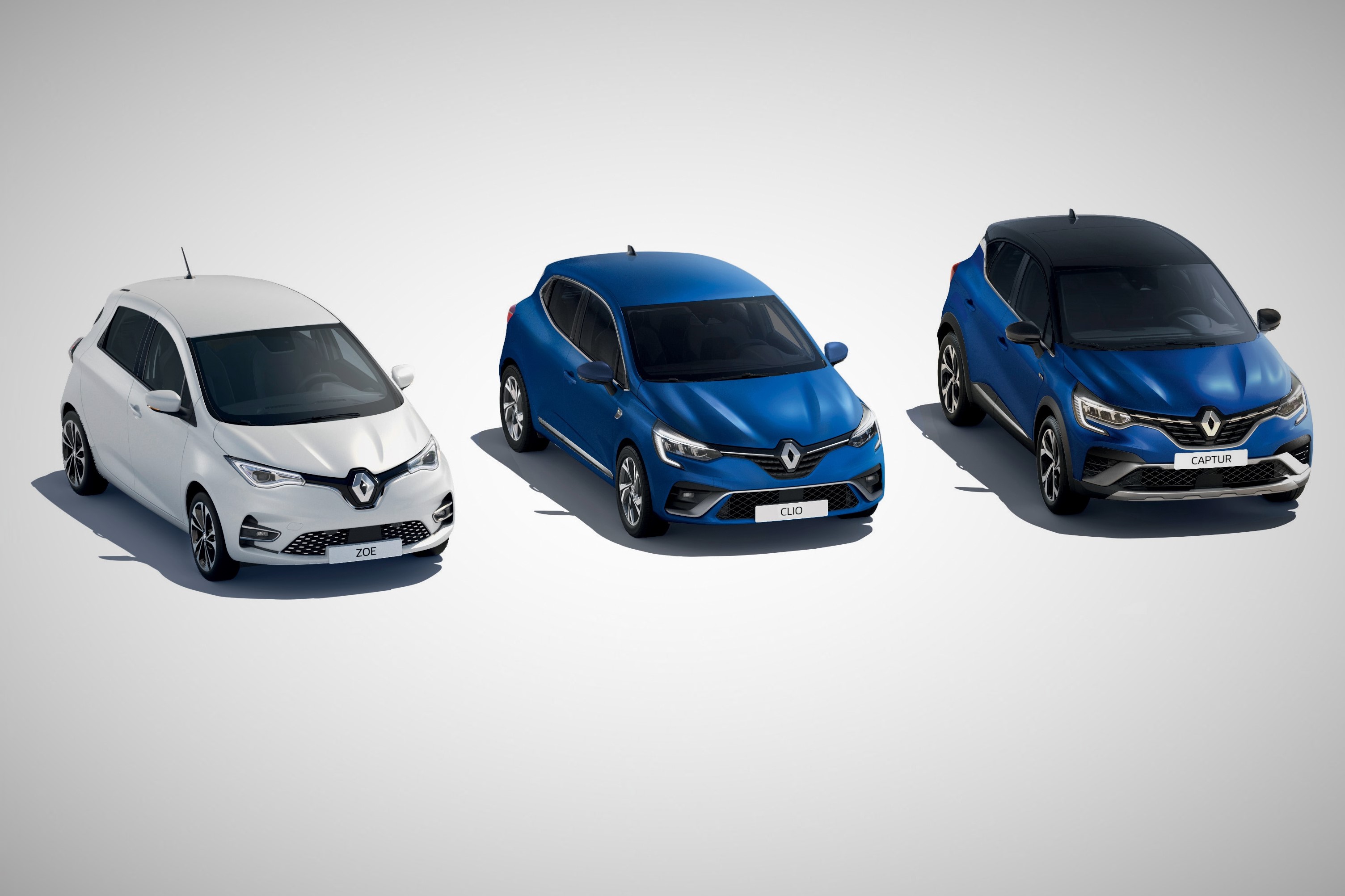 Renault ZOE Clio Captur hybrides