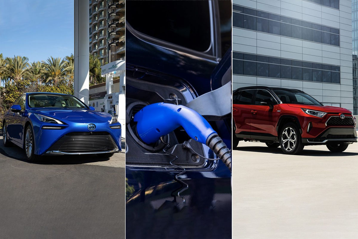 Voitures électriques de Toyota pour les USA