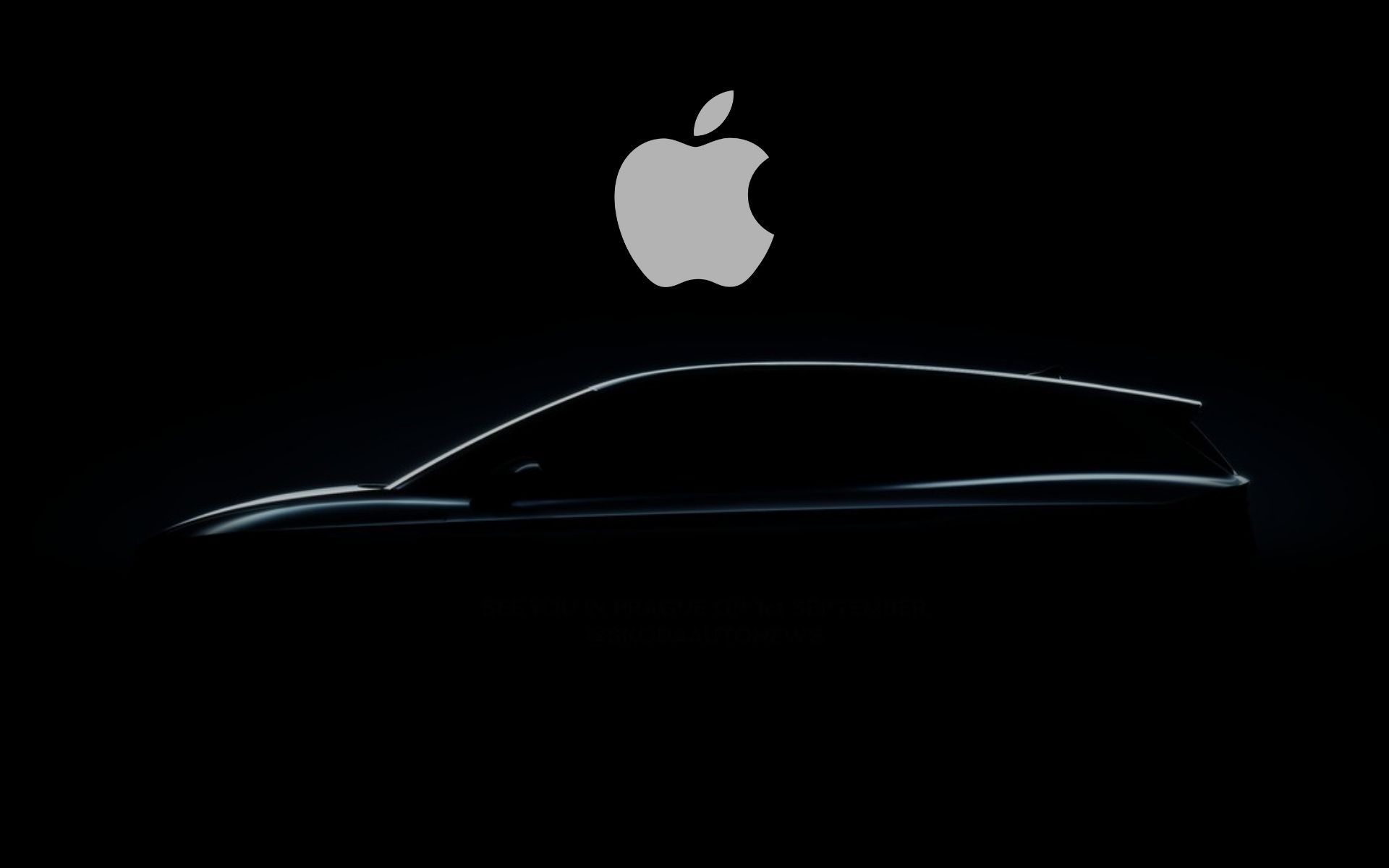 Voiture Apple illustration