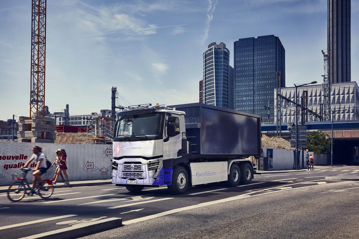 Camion électrique Renault Trucks C E-Tech