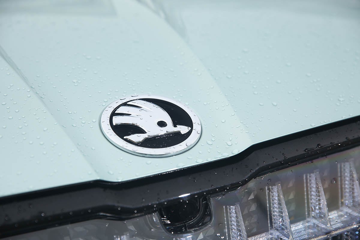 Skoda Enyaq logo