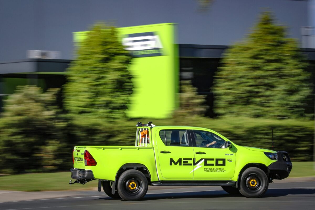 Toyota Hilux électrique par SEA Electric en Australie