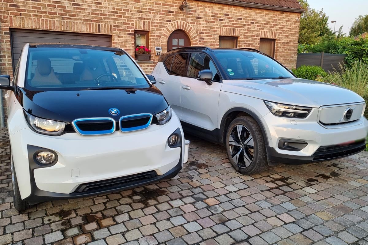 BMW i3 et Volvo XC40 Recharge