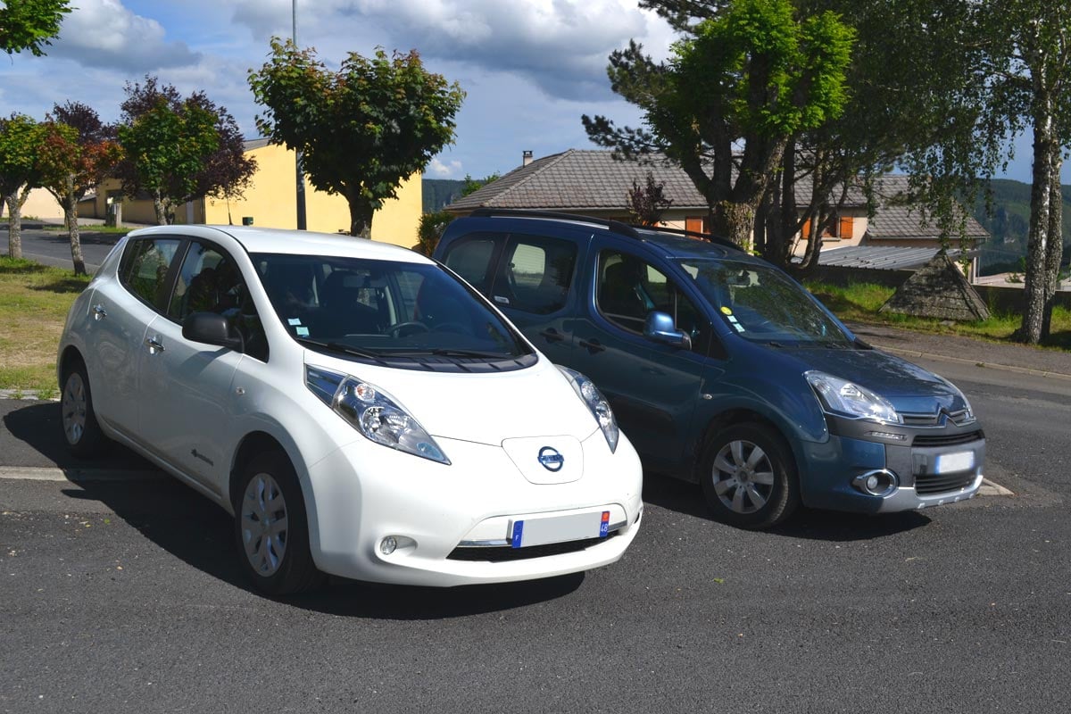 La Nissan Leaf 24 kWh d'Olivier