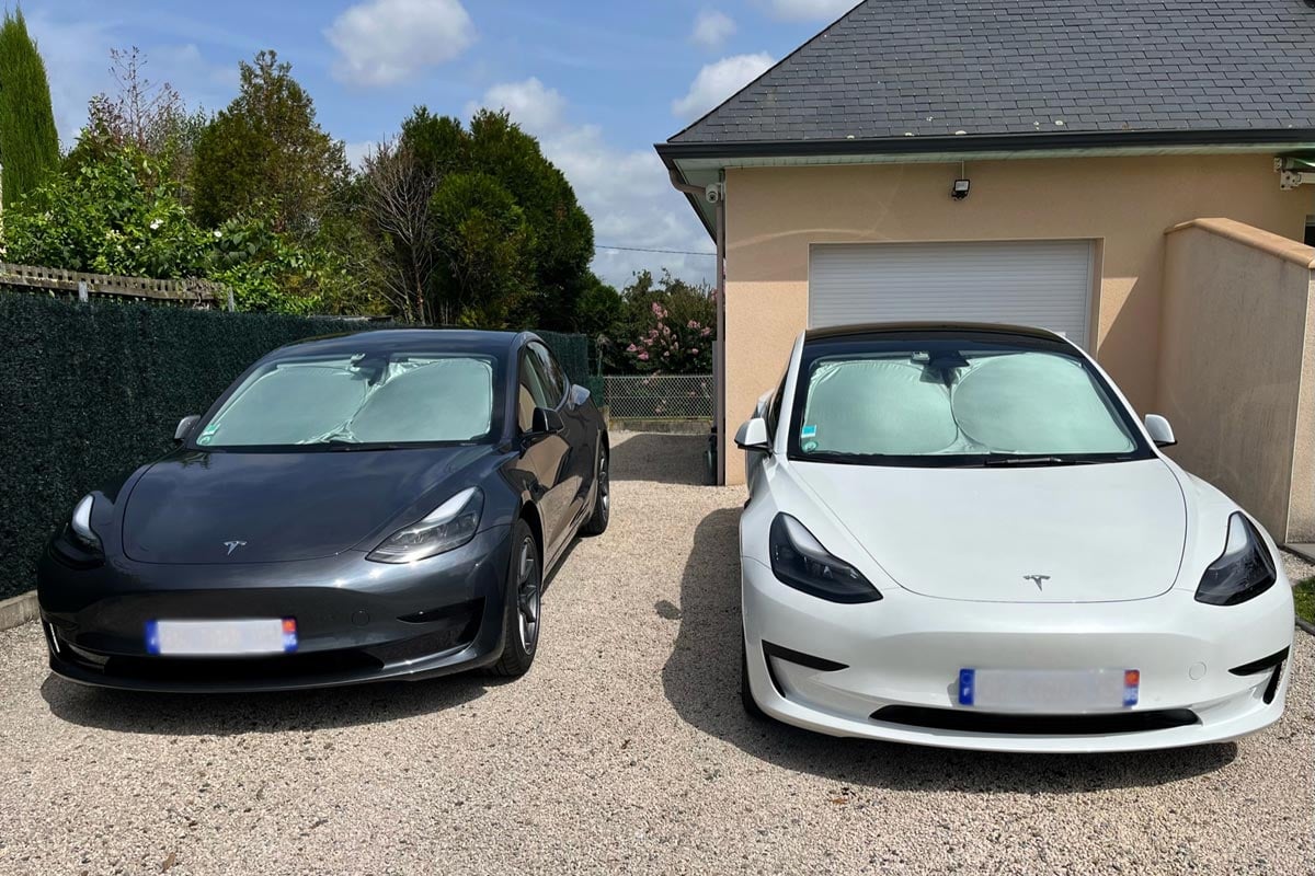 Les Tesla Model 3 d'Eric