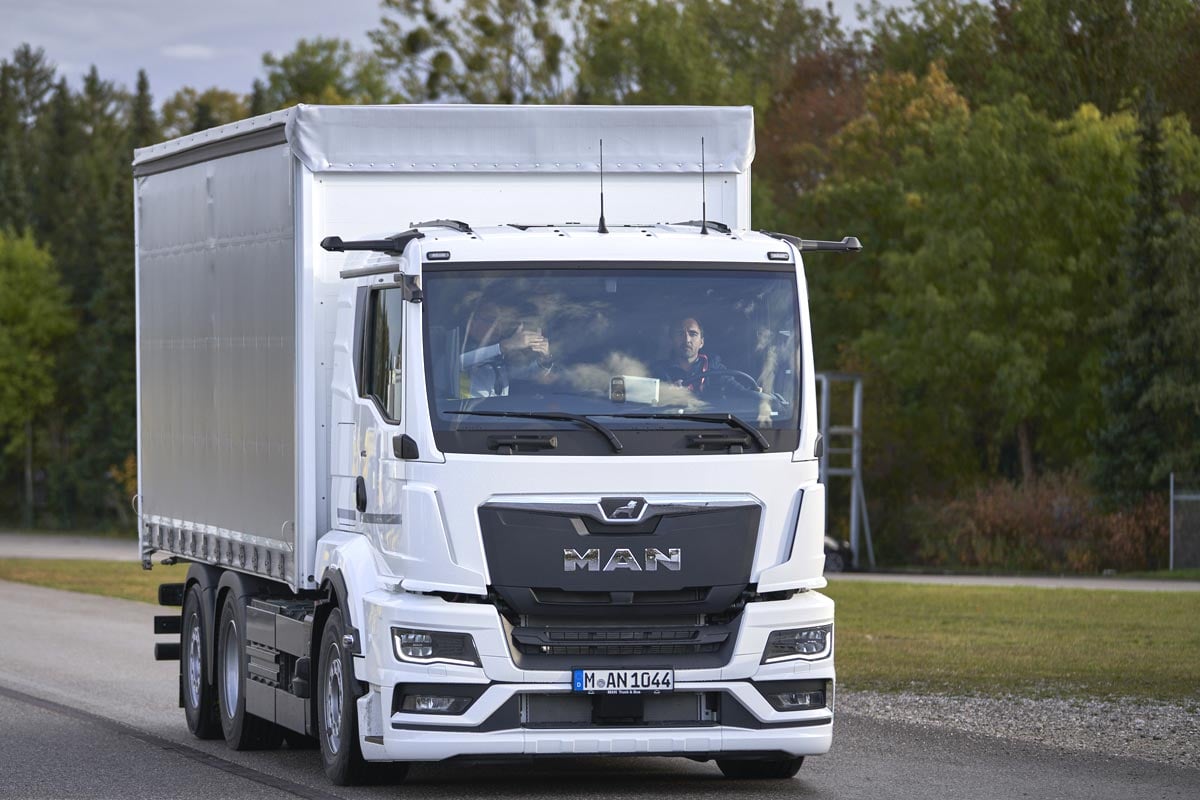 Camion électrique MAN eTGS