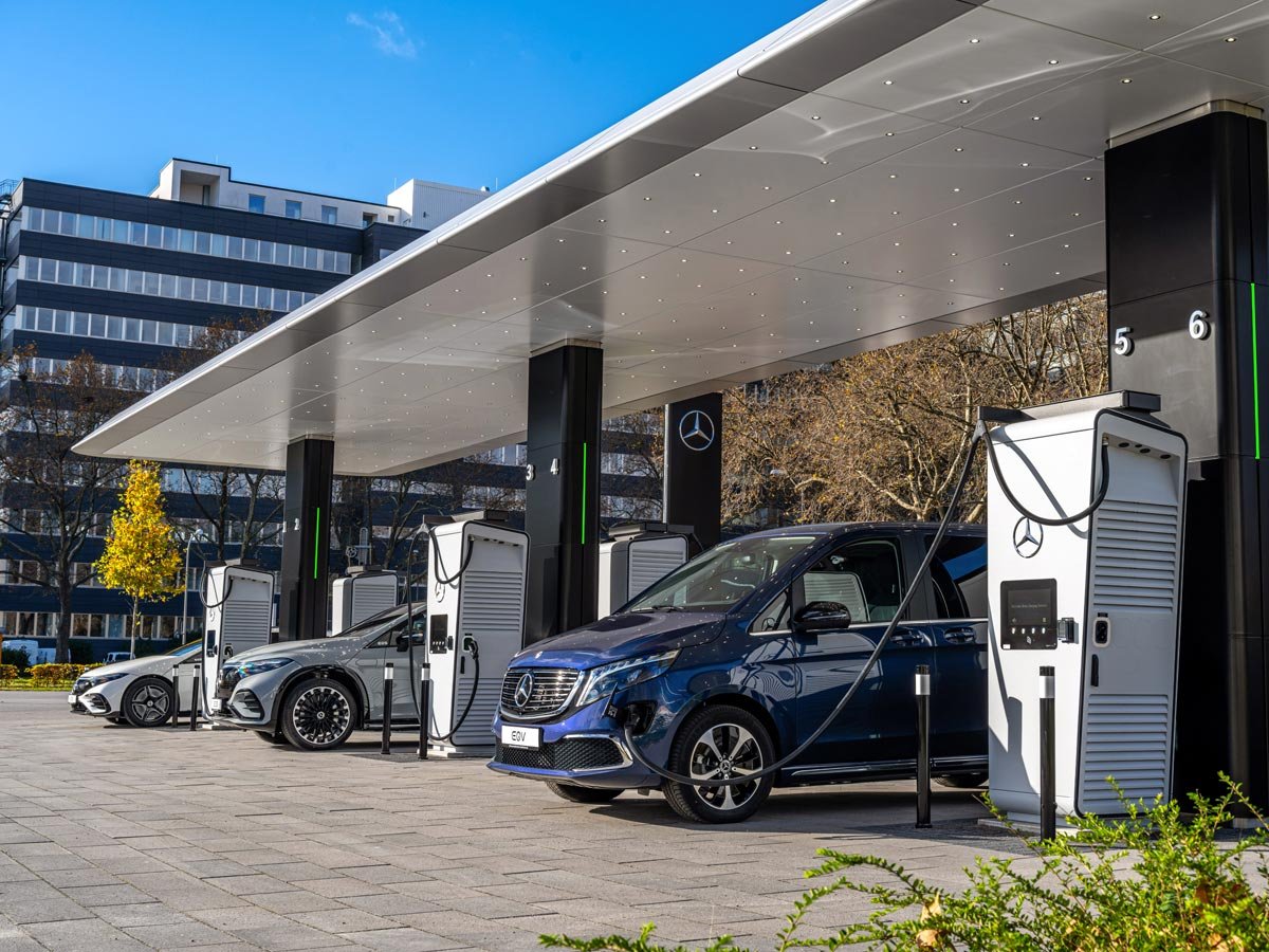 Station de recharge Mercedes