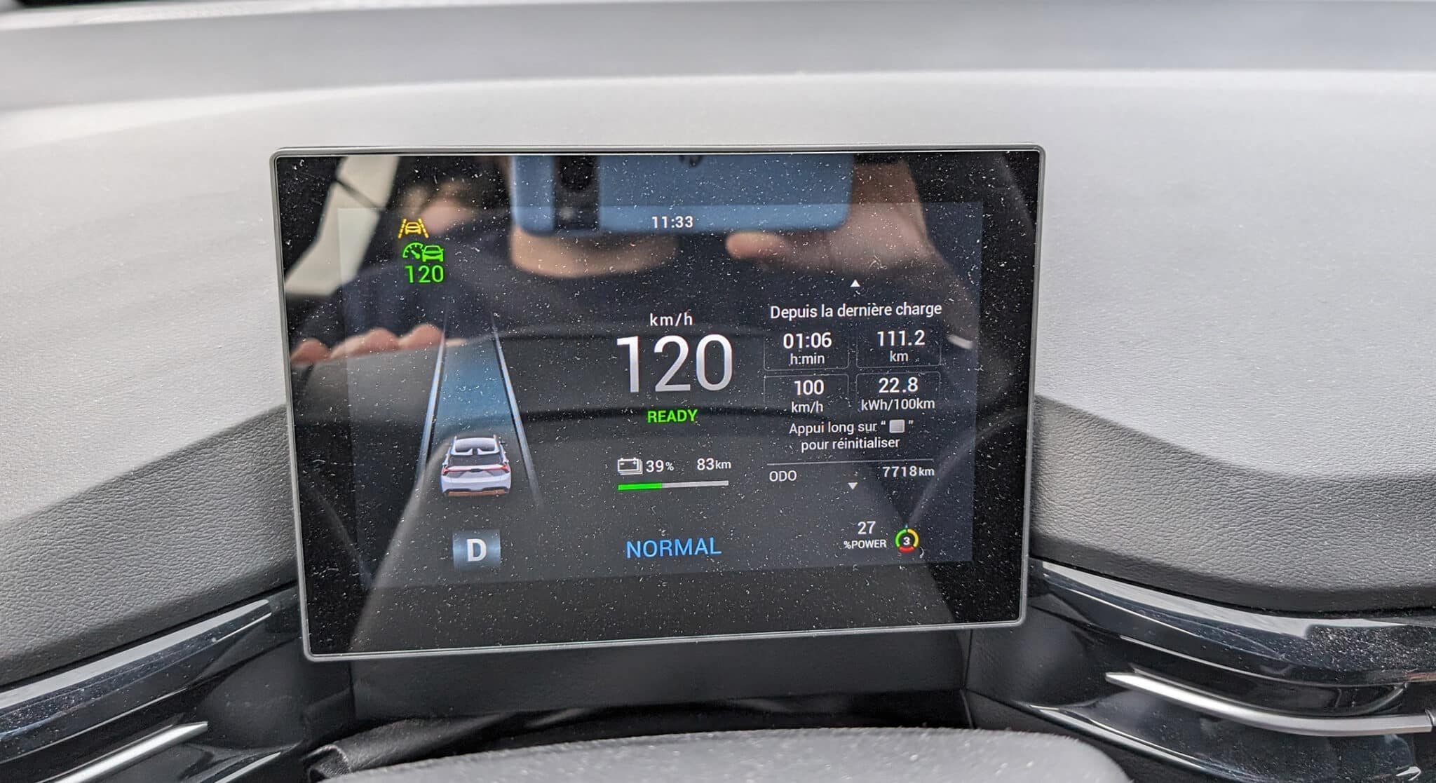 Essai MG 4 Standard décembre