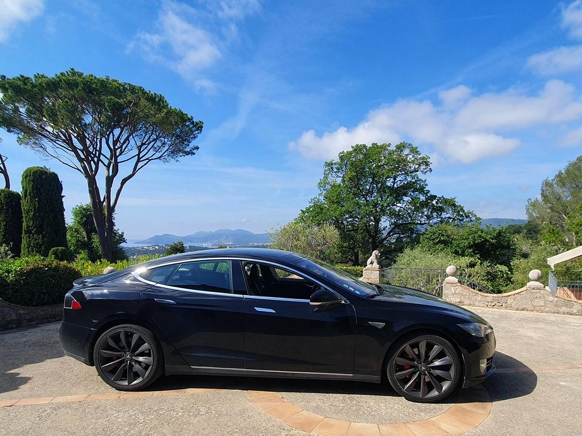 La Tesla Model S de Frédéric