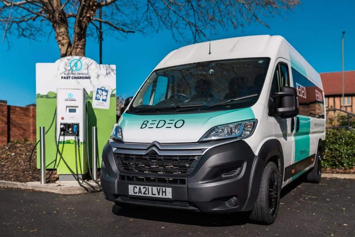 Citroën Jumper rétrofité par Bedeo avec des moteurs-roues