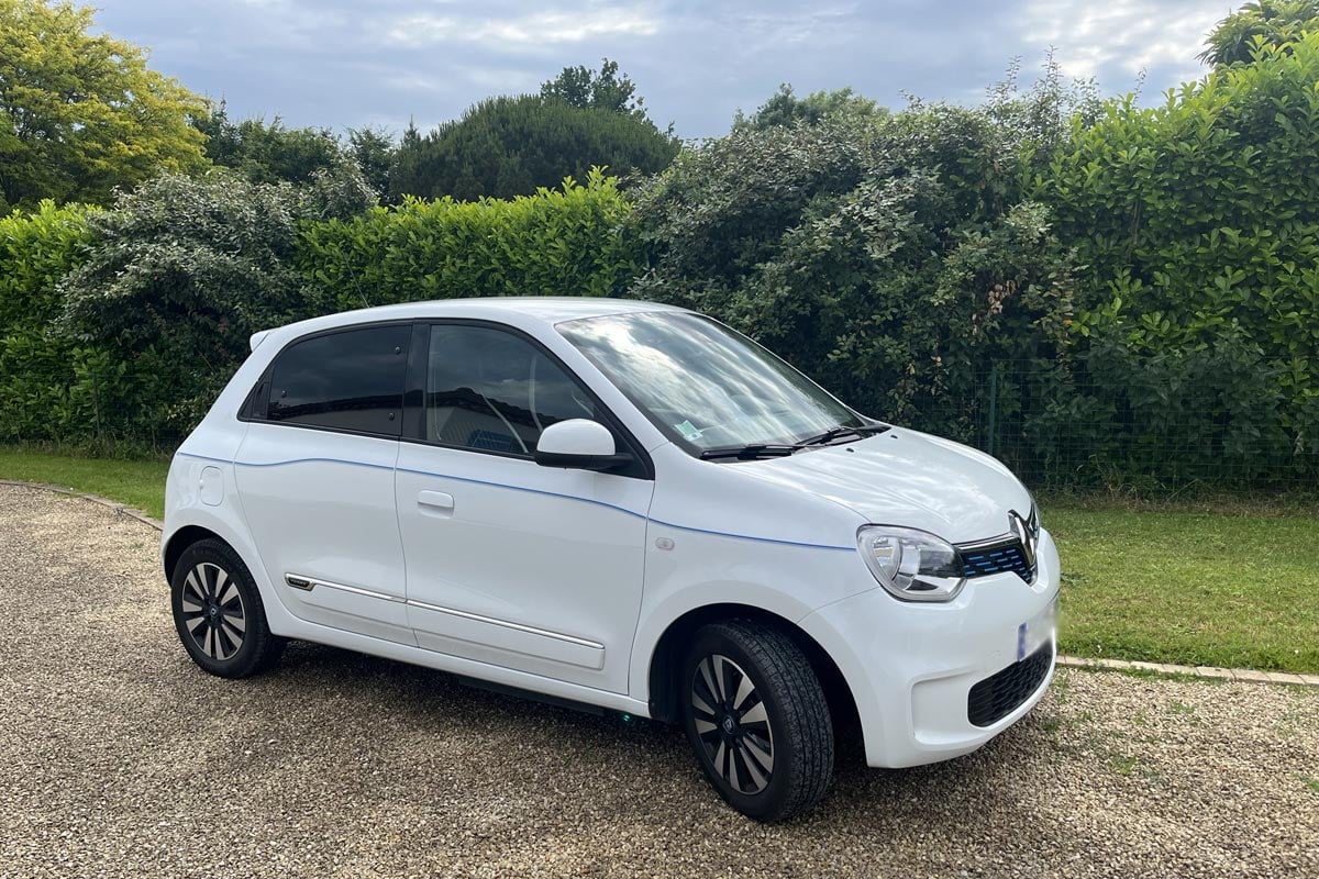 La Renault Twingo E-Tech de Martine et Gérard