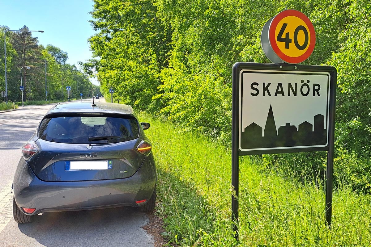 Roadtrip Melun-Stockholm en Renault Zoé