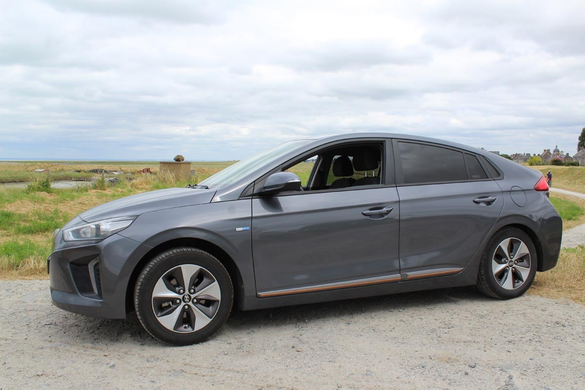 La Hyundai Ioniq électrique de Céline