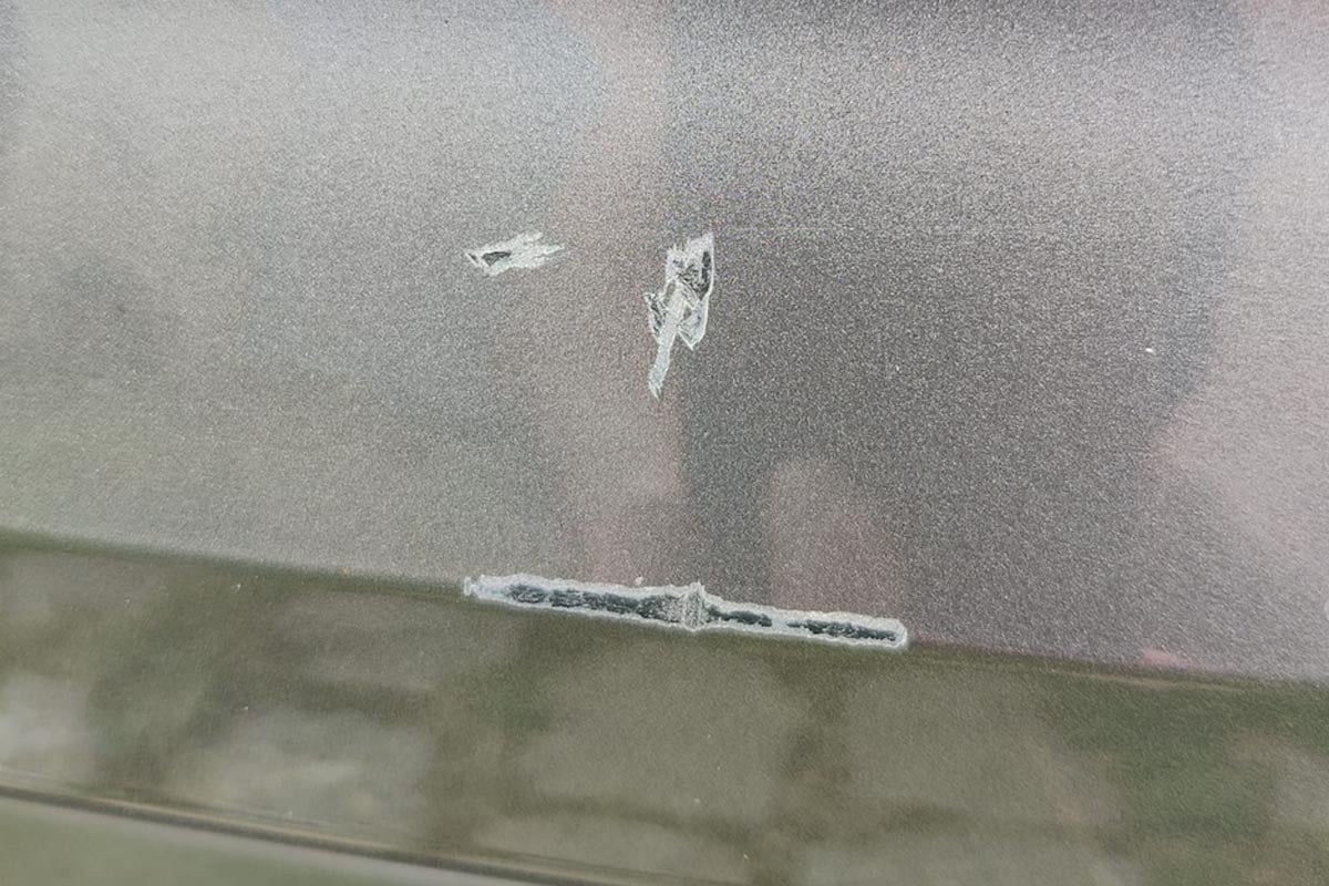 Eraflures sur Skoda Enyaq Eraflures sur Skoda Enyaq