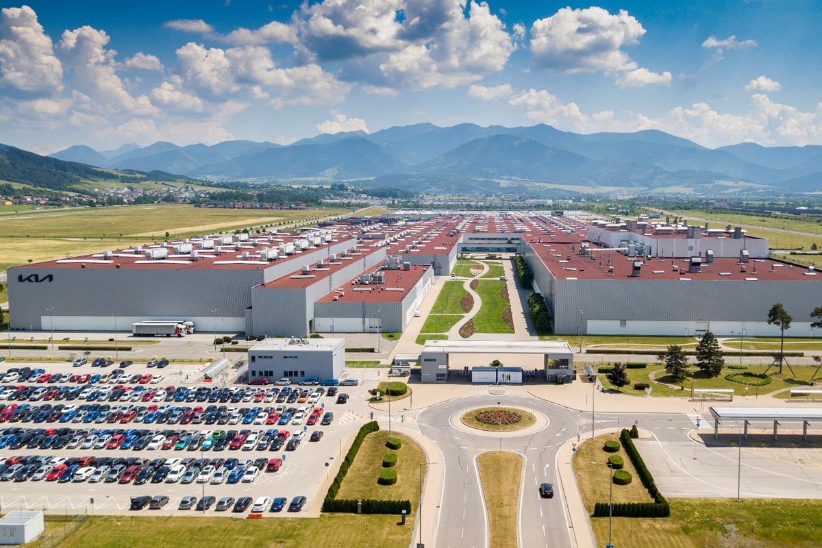 Usine Kia de Zilina