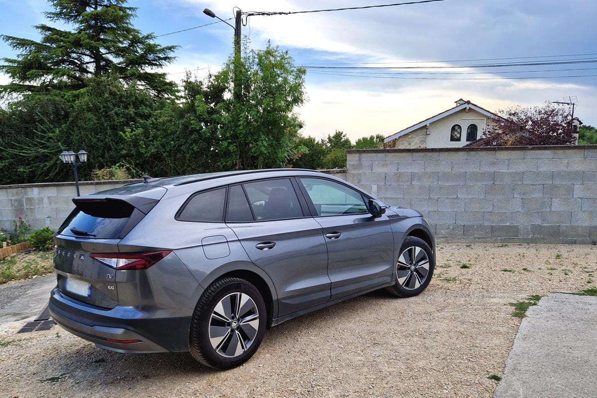 Le Skoda Enyaq de Arnaud