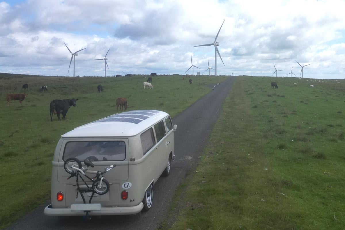 Le Volkswagen Combi rétrofité à l'électrique de Marc Muller