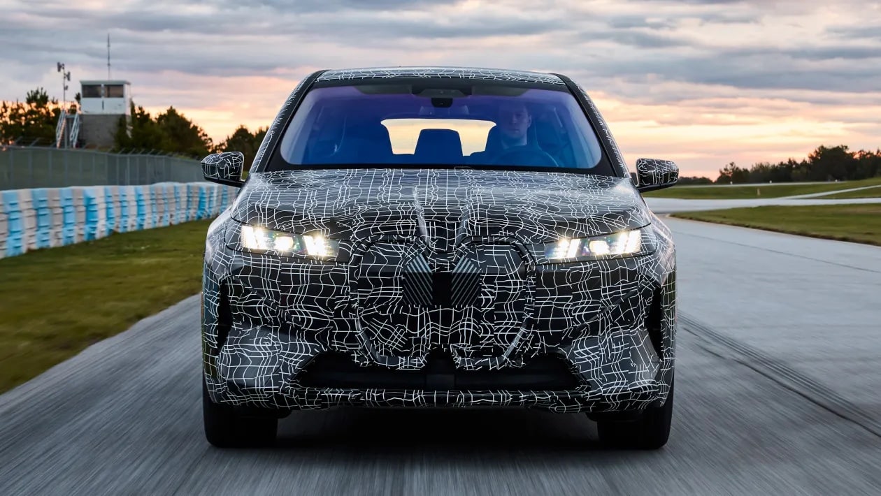 Prototypes BMW iX Facelift de 2025