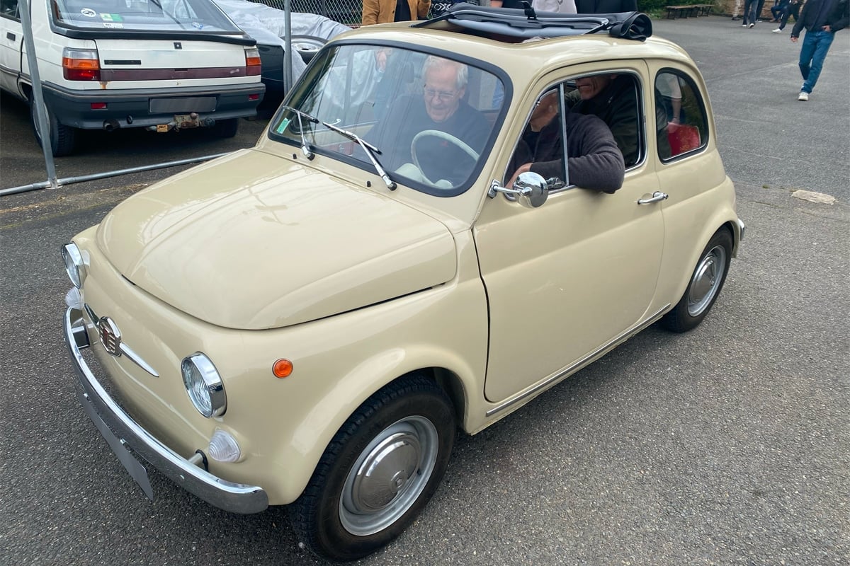 La Fiat 500 rétrofitée de David