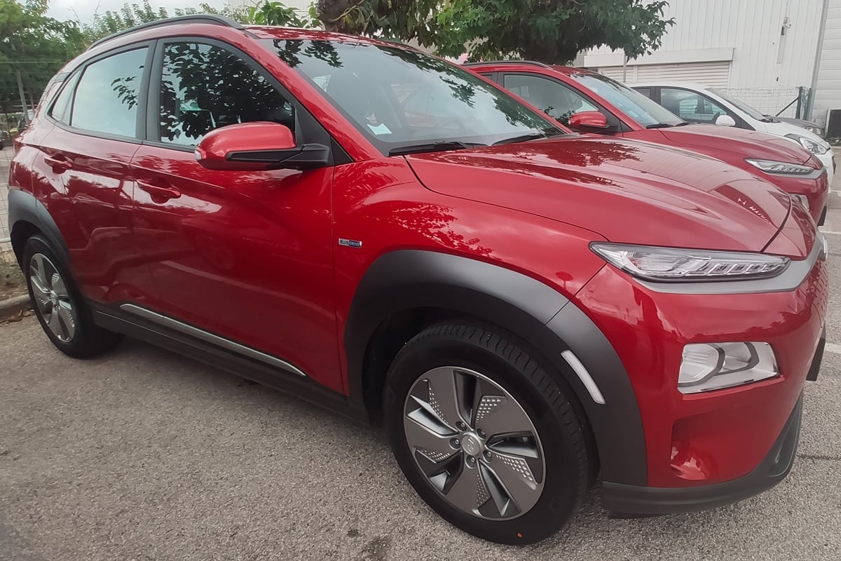 Le Hyundai Kona électrique de Didier